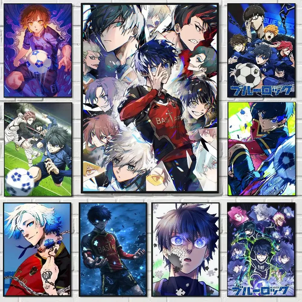 Photo Mosaic Print - Elmas Boyama Anime Blue Lock Anime
