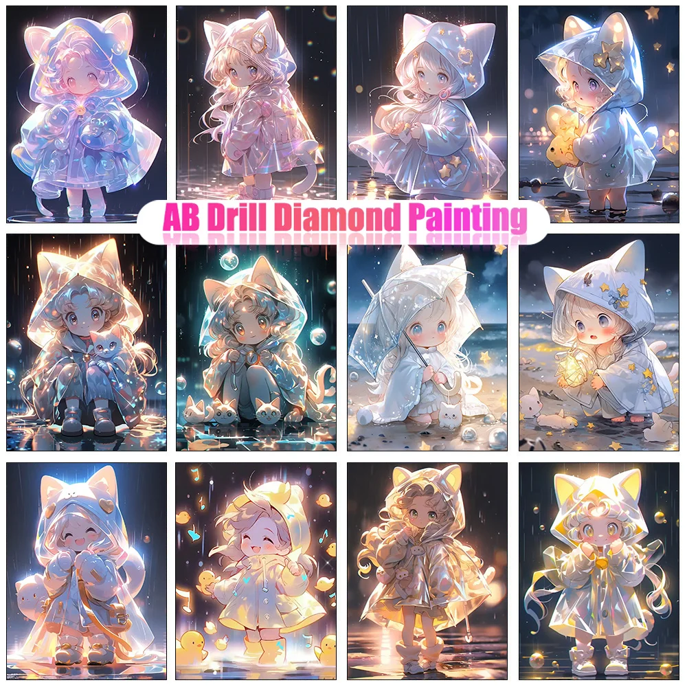 Photo Mosaic Print - 5D DIY AB Elmas Boyama Anime