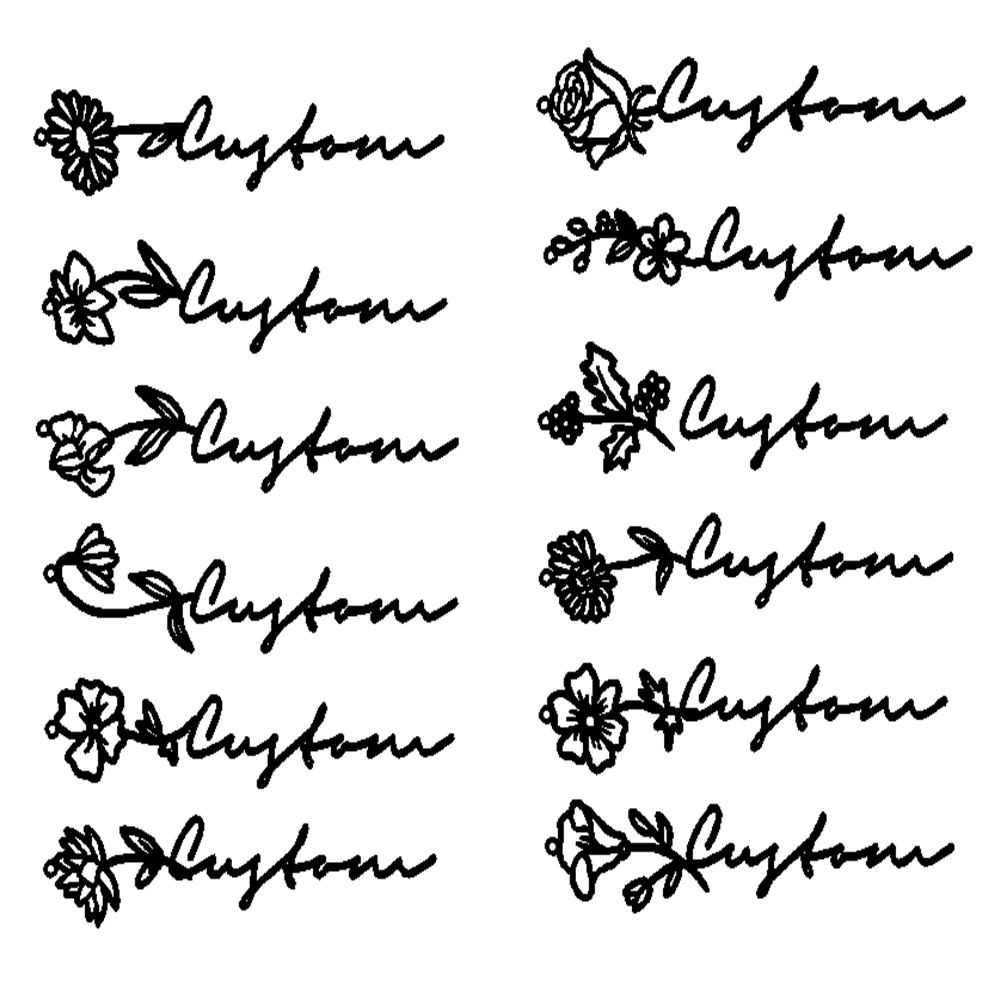 Unift Özel İsimli Çiçek Kolyel - Birth Flower Necklace incelemesi ve fiyatı