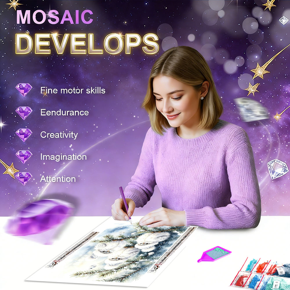 HUACAN Yeni Elmas Tablo 2027 K - Photo Mosaic Print incelemesi ve fiyatı